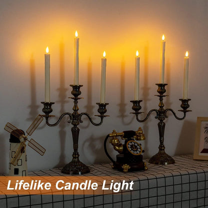 LED Candle with Remote 6pcs Set